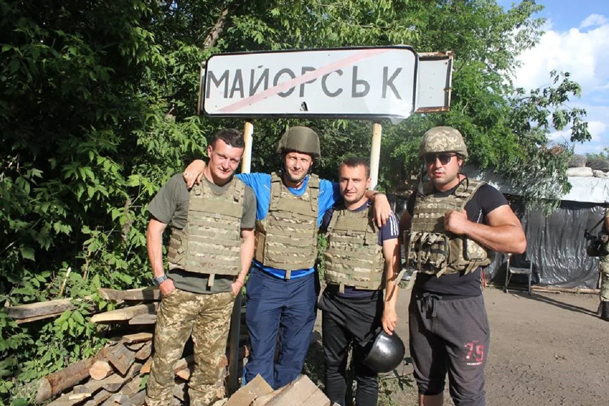 Федецкий неоднократно посещал зону ООС / Укринформ 