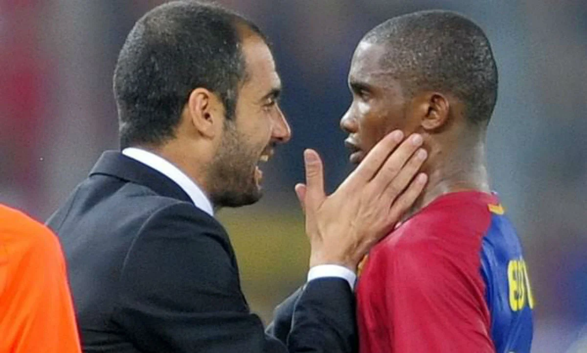 Хосеп Гвардиола и Самюель Это'О / соцсети