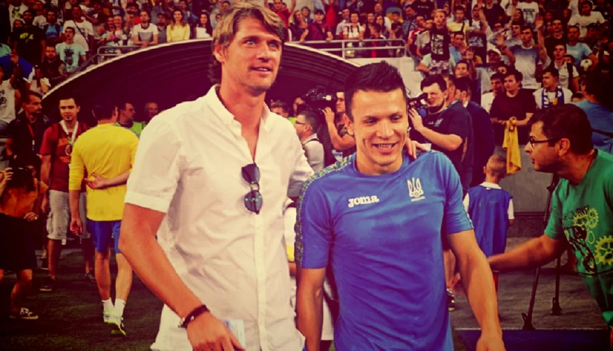 Богдан Шершун і Євген Коноплянка / Facebook