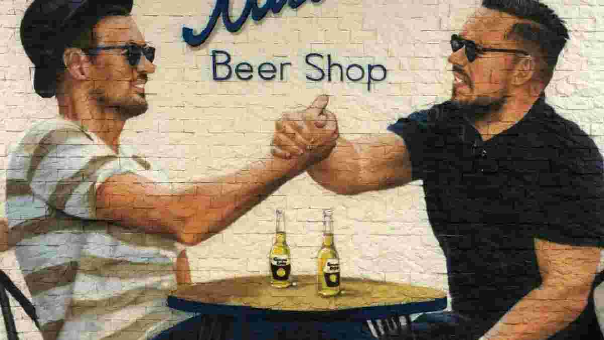 "Beer Shop Міля" – Мілевський зі своїм агентом відкрив оригінальний бізнес