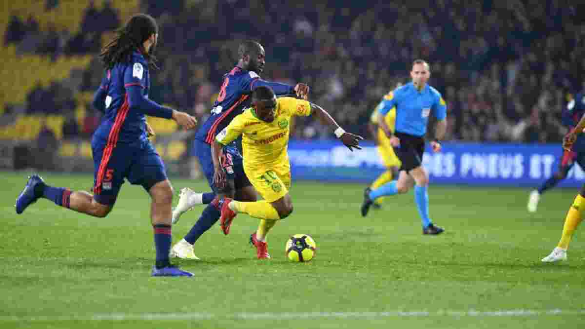 Сенсаційна поразка Ліона Нанту – 2:1 – відео голів та огляд матчу