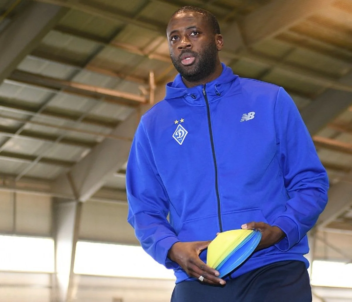 Яя Туре в форме Динамо / пресс-служба киевлян