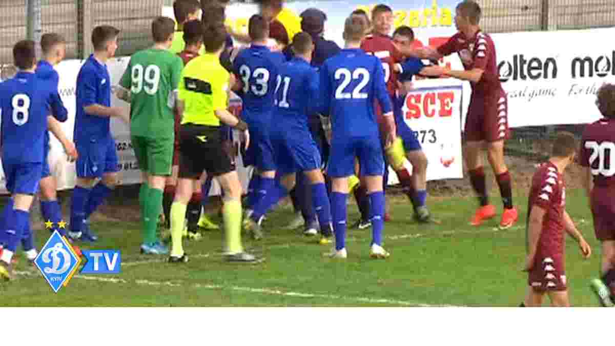 Динамо U-17 – Торіно U-17: під час матчу спалахнула масова бійка 