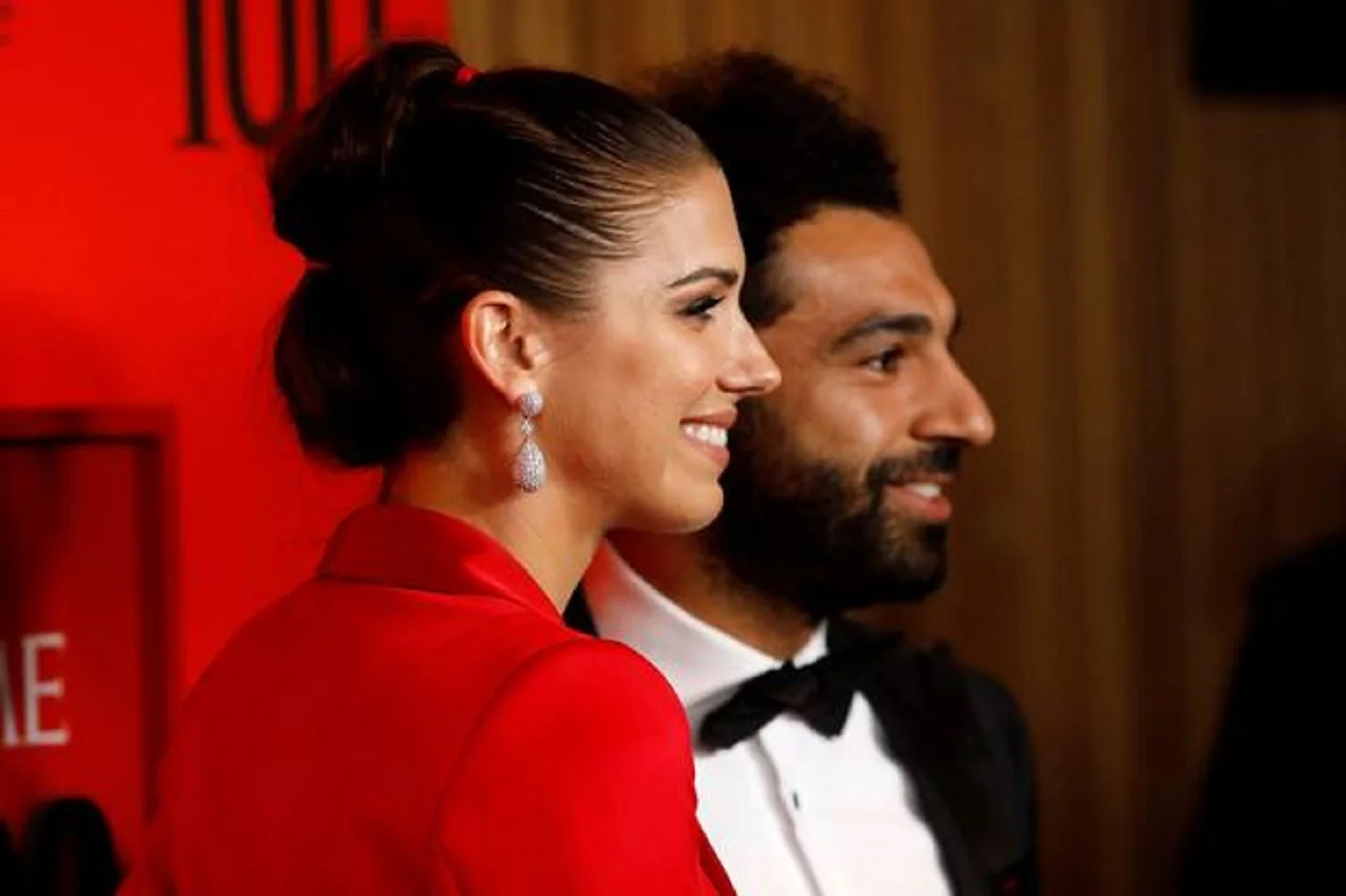 Алекс Морган и Мохамед Салах / Фото Time