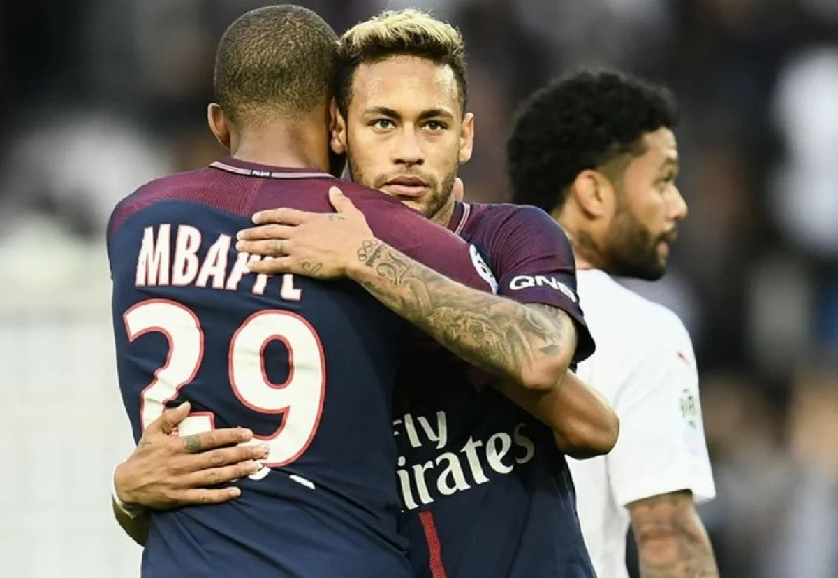 Неймар и Мбаппе