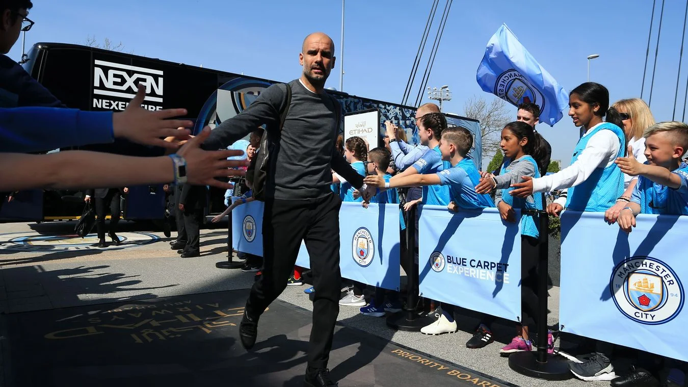 Хосеп Гвардіола в природному ареалі / офіційний сайт АПЛ