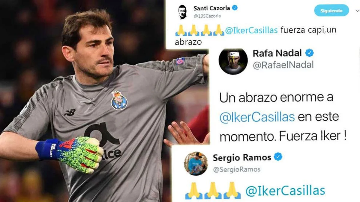 Ікер Касільяс пережив інфаркт міокарда – голкіпера Порту госпіталізували