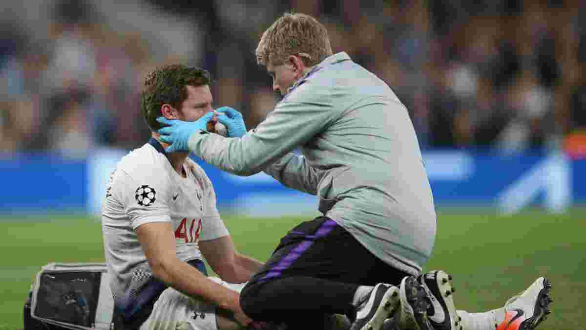 Тоттенхэм – Аякс: УЕФА удовлетворил медицинский протокол о Вертонгене, который долго получал помощь врачей