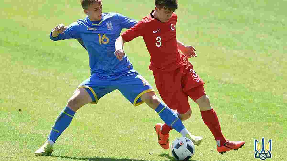 Украина U-18 – Турция U-18 – 0:1 – видео гола и обзор матча