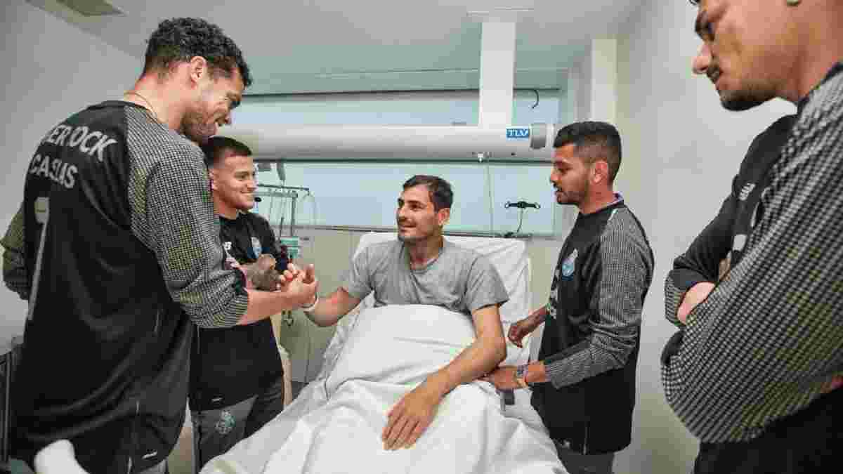 "Мы все – Касильяс" – Порту в полном составе навестил голкипера в больнице после инфаркта