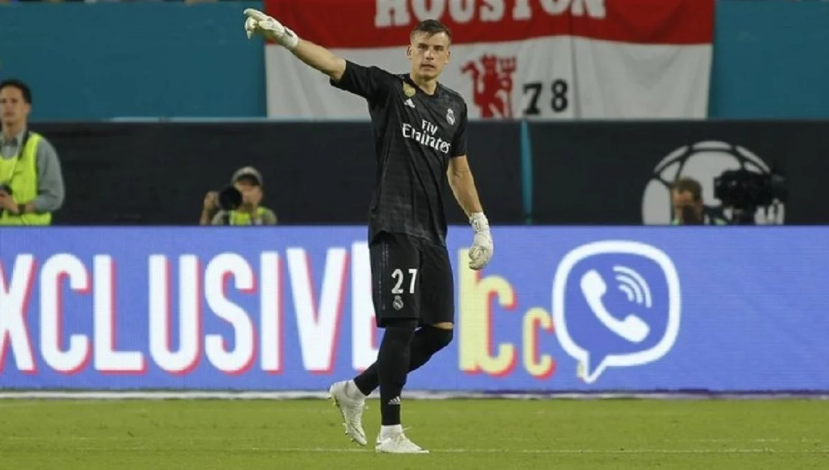 Андрій Лунін в Реалі / Соцмережі