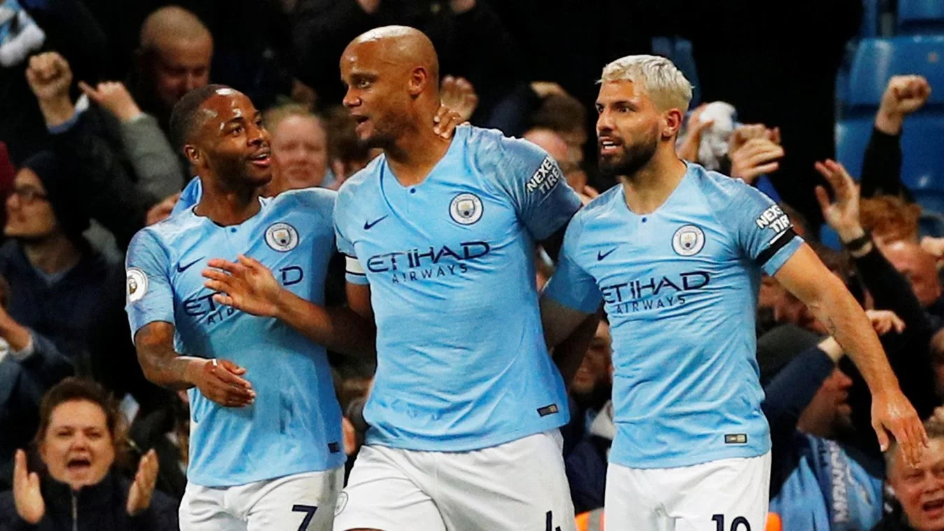 Стерлінг, Компані та Агуеро / офіційний сайт АПЛ