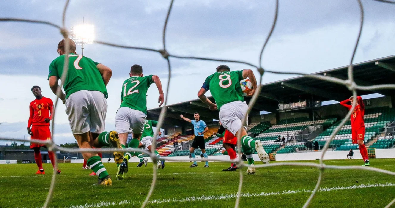 Ірландія зрівнює рахунок у матчі з Бельгією / Фото Ryan Byrne