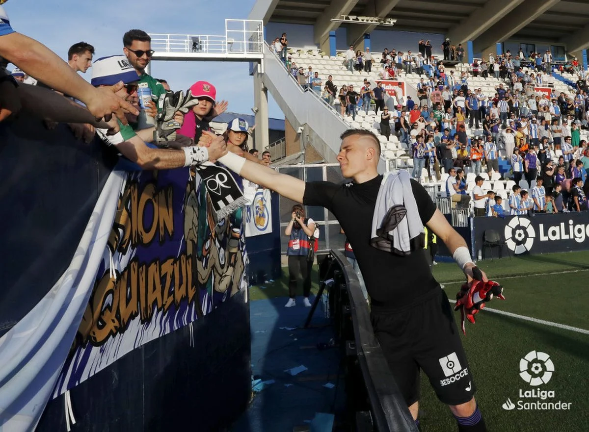 Андрій Лунін після матчу Леганес – Еспаньйол