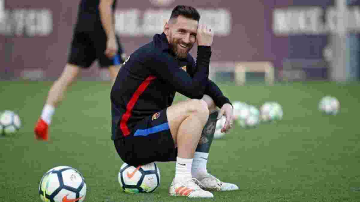 Тренування очима Мессі: Барселона опублікувала вражаюче відео, прикріпивши камеру на аргентинця