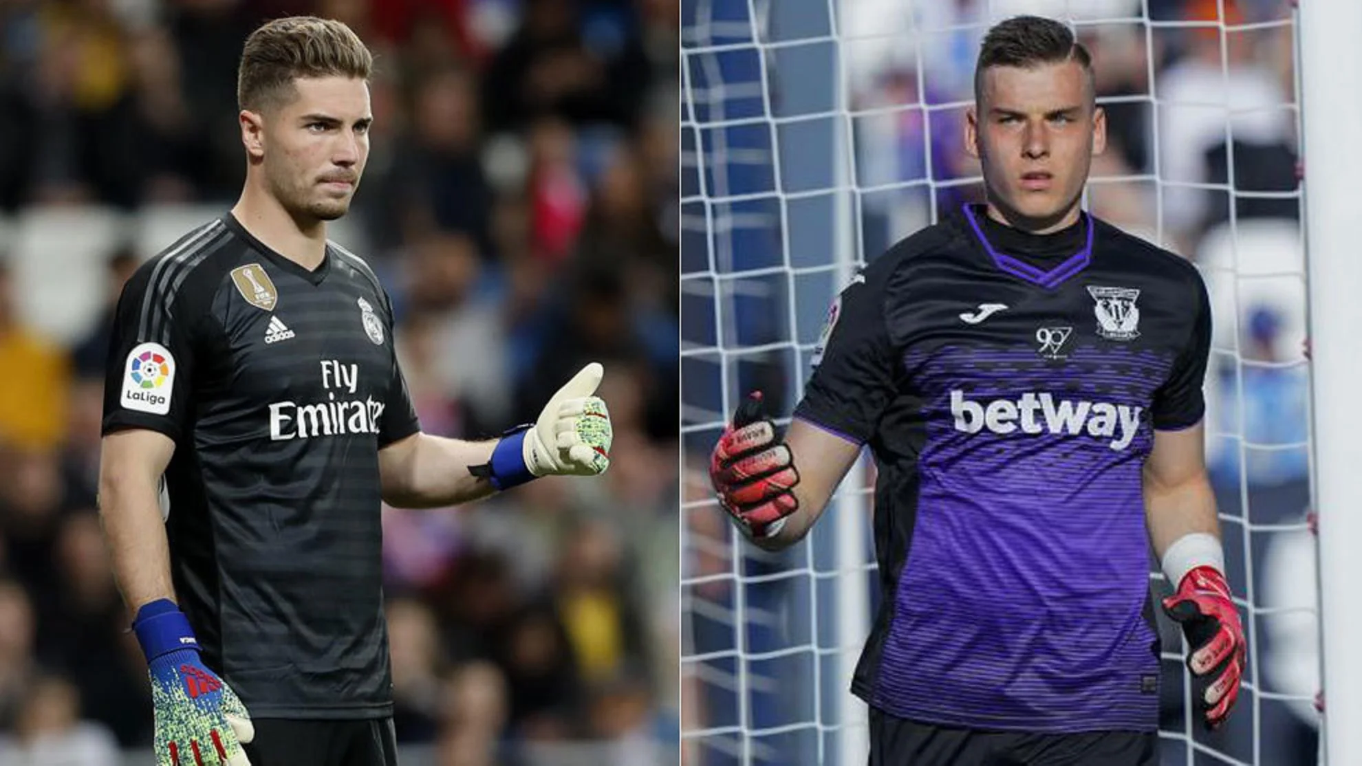 Фанати обрали Луніна, а не Люку Зідана