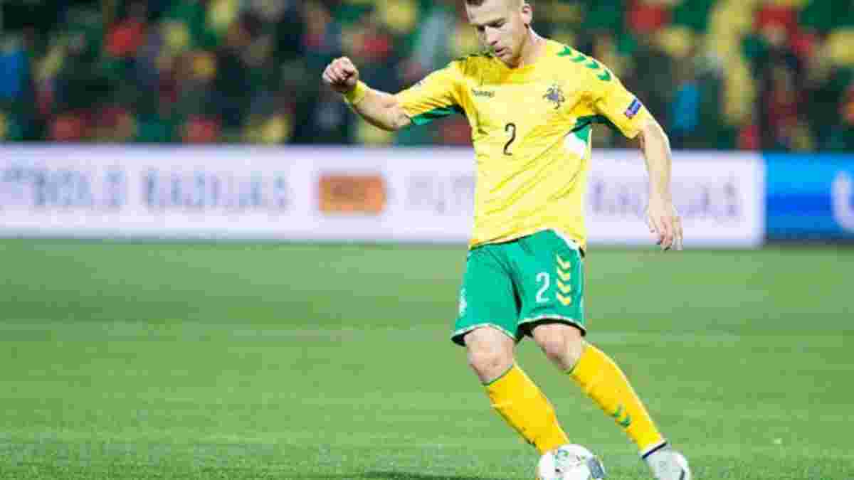 Захисник Литви Клімавічус пригадав свій етап кар'єри в Україні
