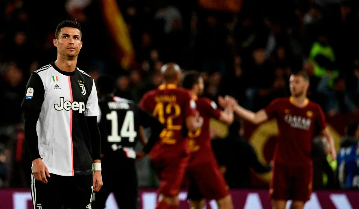 Роналду з Ювентусом зазнав невдачі в Римі / фото: ФК Рома