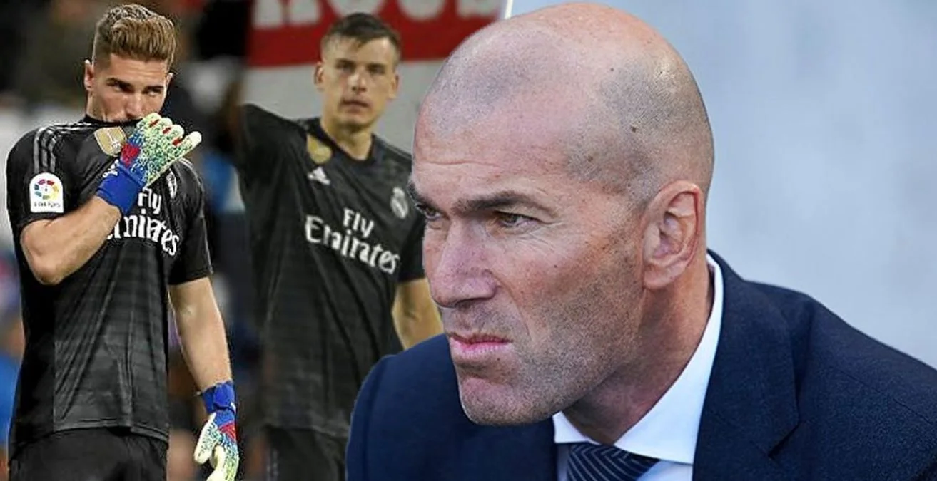 Зінедін Зідан має непростий вибір у Реалі: українець Лунін чи син Люка в ролі другого воротаря