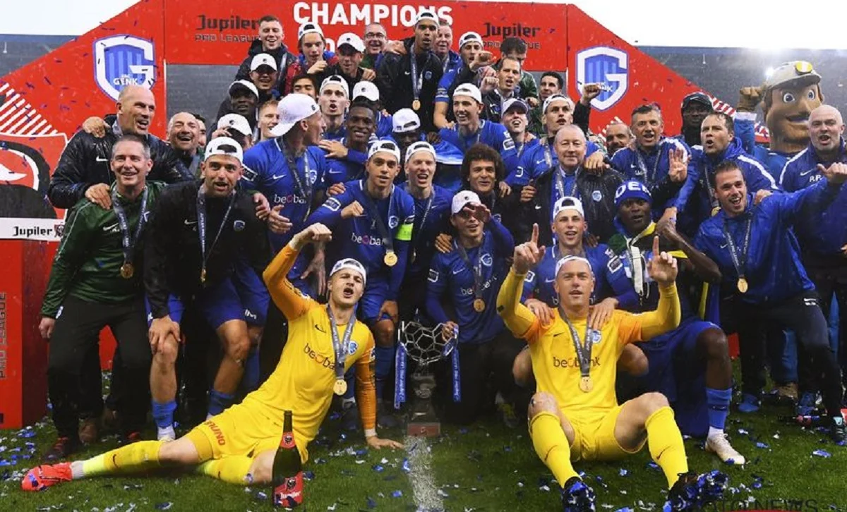 Генк святкує чемпіонство Бельгії / Генк