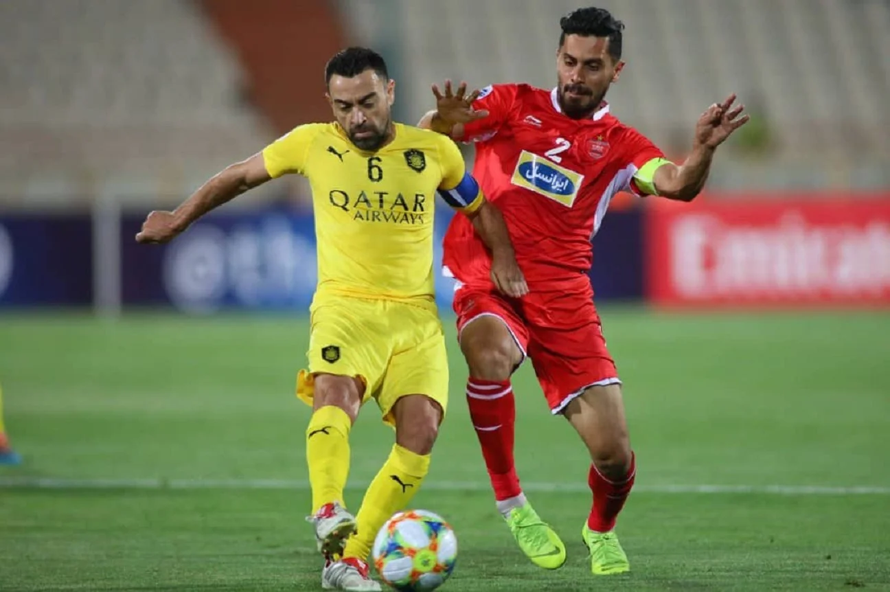 Хави Эрнандес (слева) / твиттер Аль-Садда