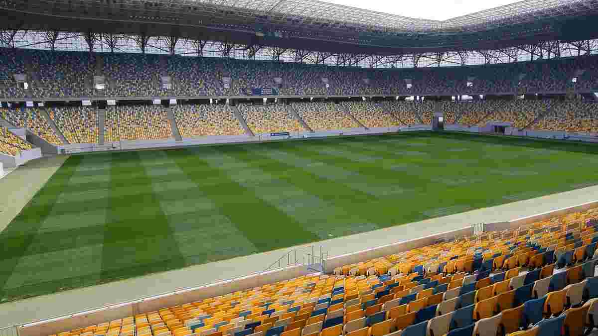 На Арене Львов сменили газон – сборная Украины будет принимать там Сербию и Люксембург