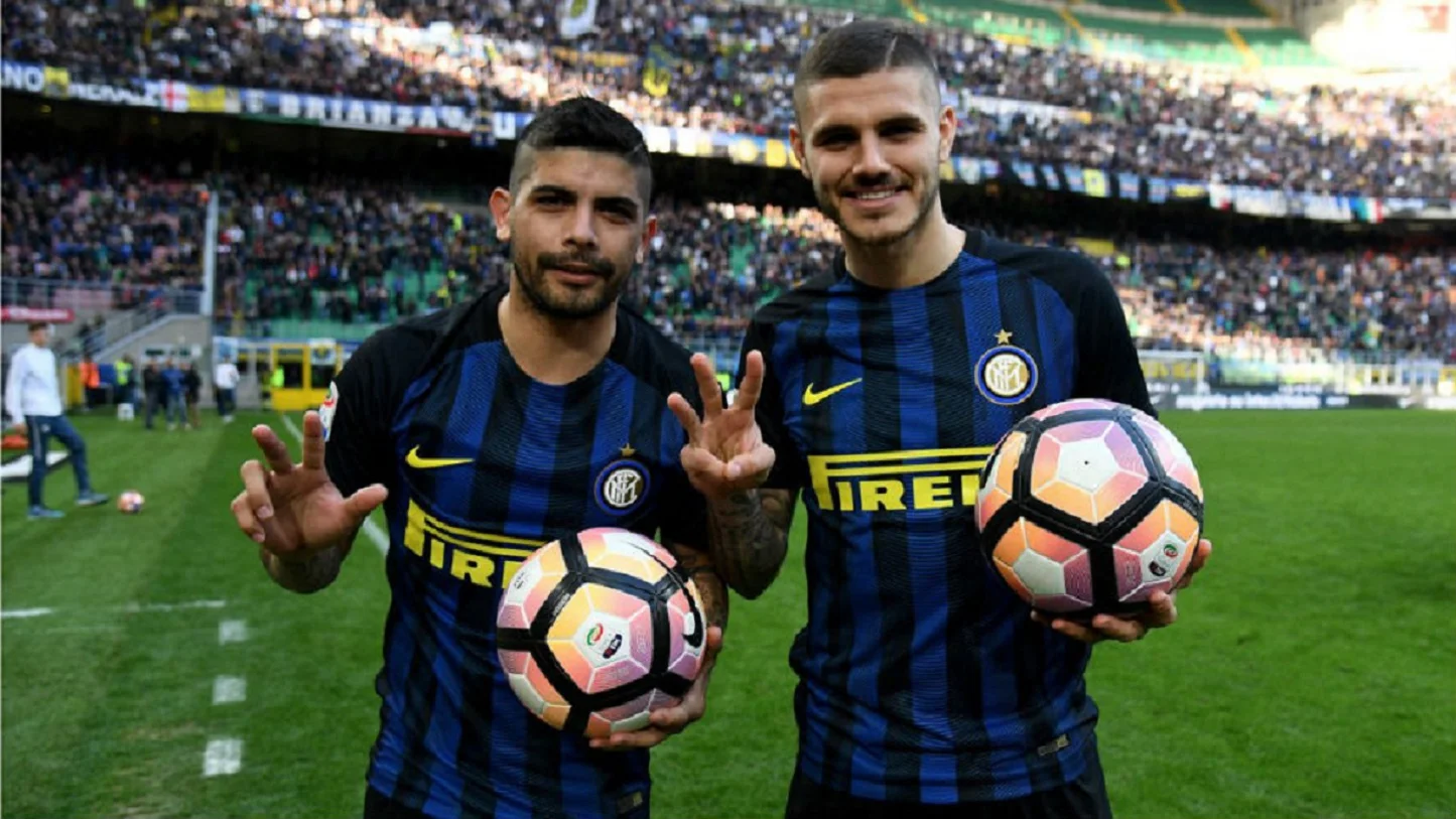 Эвер Банега и Мауро Икарди / Reuters