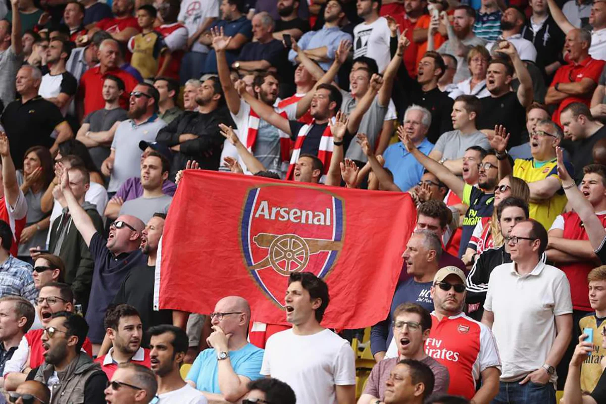 Фанати Арсенала / Evening Standard