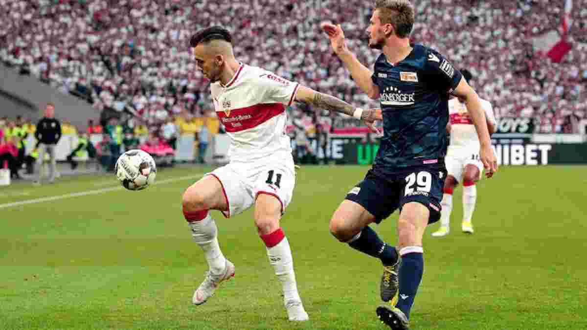 Штутгарт и Унион Берлин не определили сильнейшего в первом матче плей-офф за место в Бундеслиге