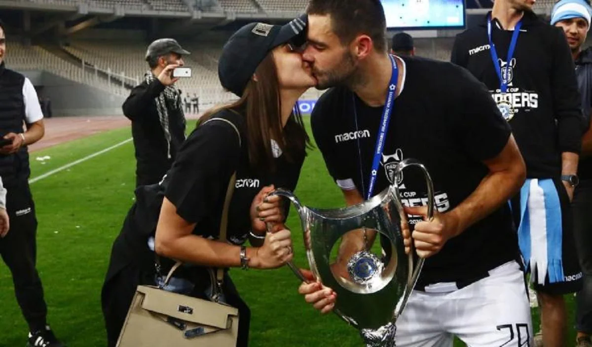 Євген Шахов з коханою