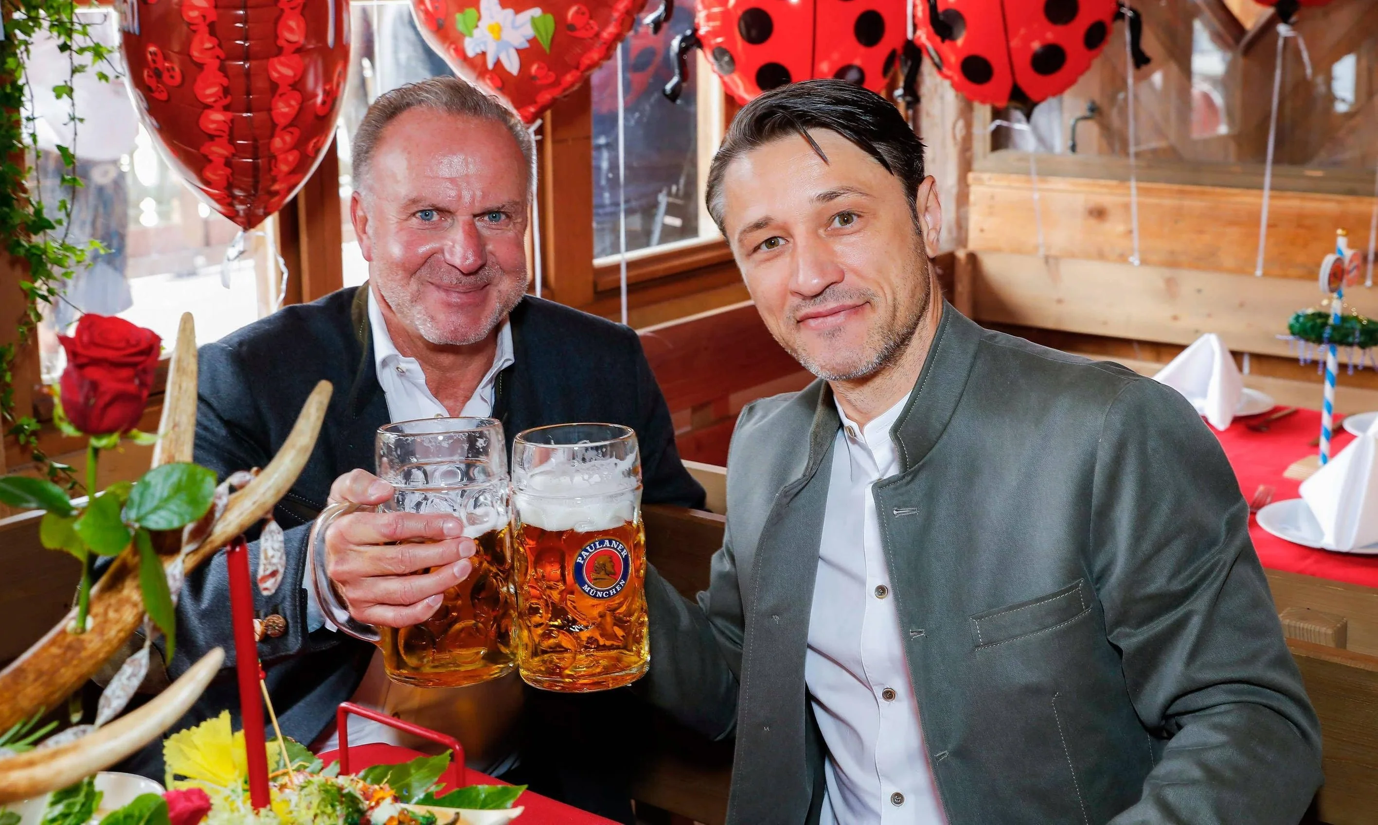 Карл-Хайнц Румменігге та Ніко Ковач / Фото ФК Баварія