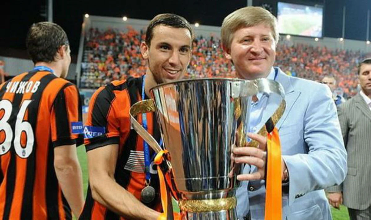 Дарио Срна и Ринат Ахметов / ФК Шахтер