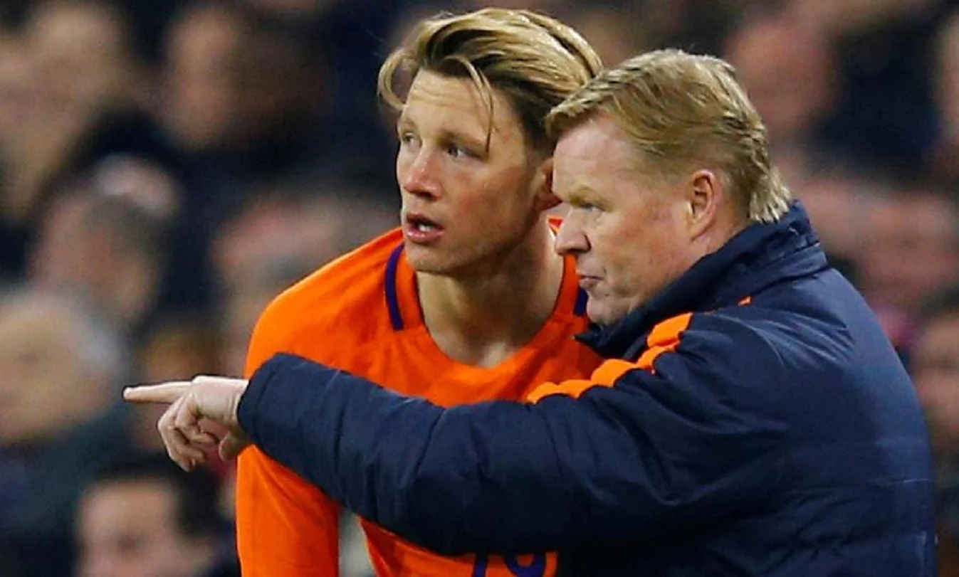 Френки де Йонг и Рональд Куман / Reuters