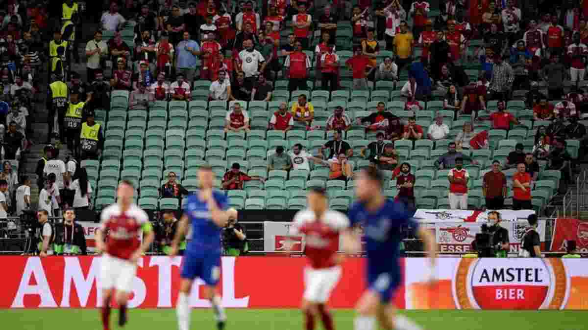 Тысячи пустых мест, ужасные условия для фанов и специфическая картинка: почему сеть критикует финал Лиги Европы в Баку