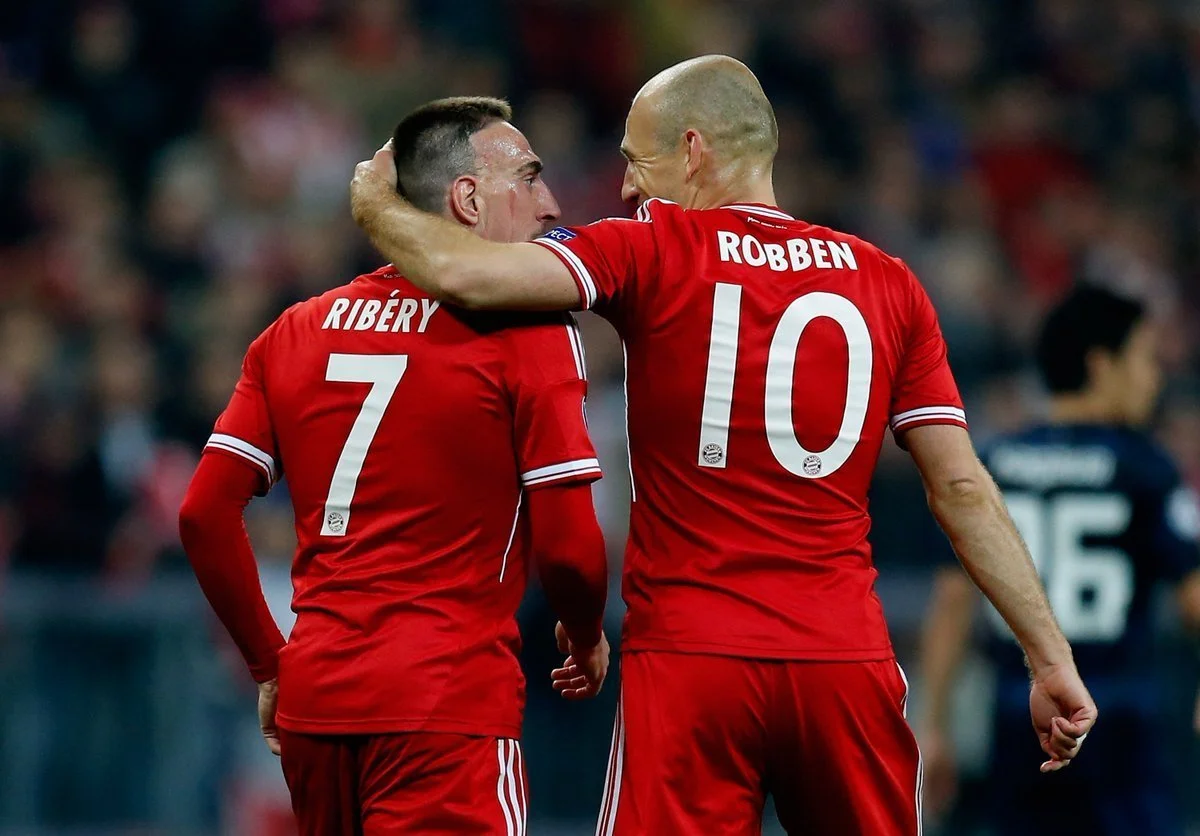Франк Рибери и Арьен Роббен