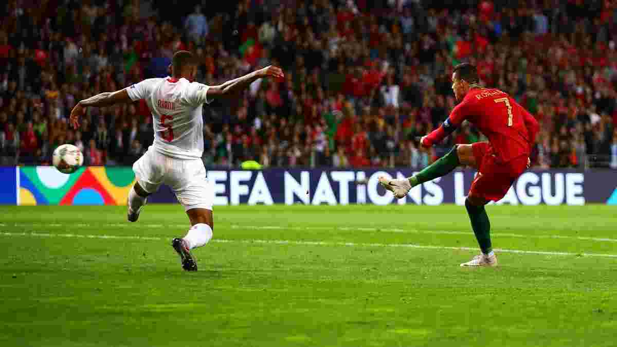 Красивый хет-трик Роналду в видеообзоре матча Португалия – Швейцария – 3:1