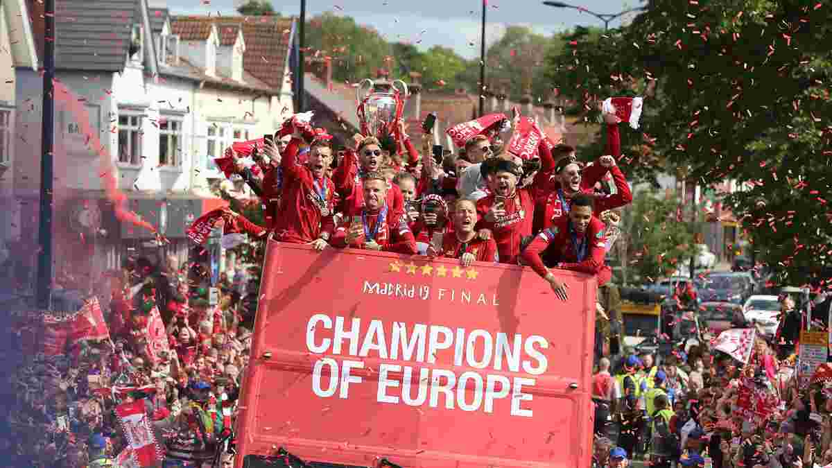 Фанати Ліверпуля спаплюжили символ Евертона після святкування перемоги в Лізі чемпіонів