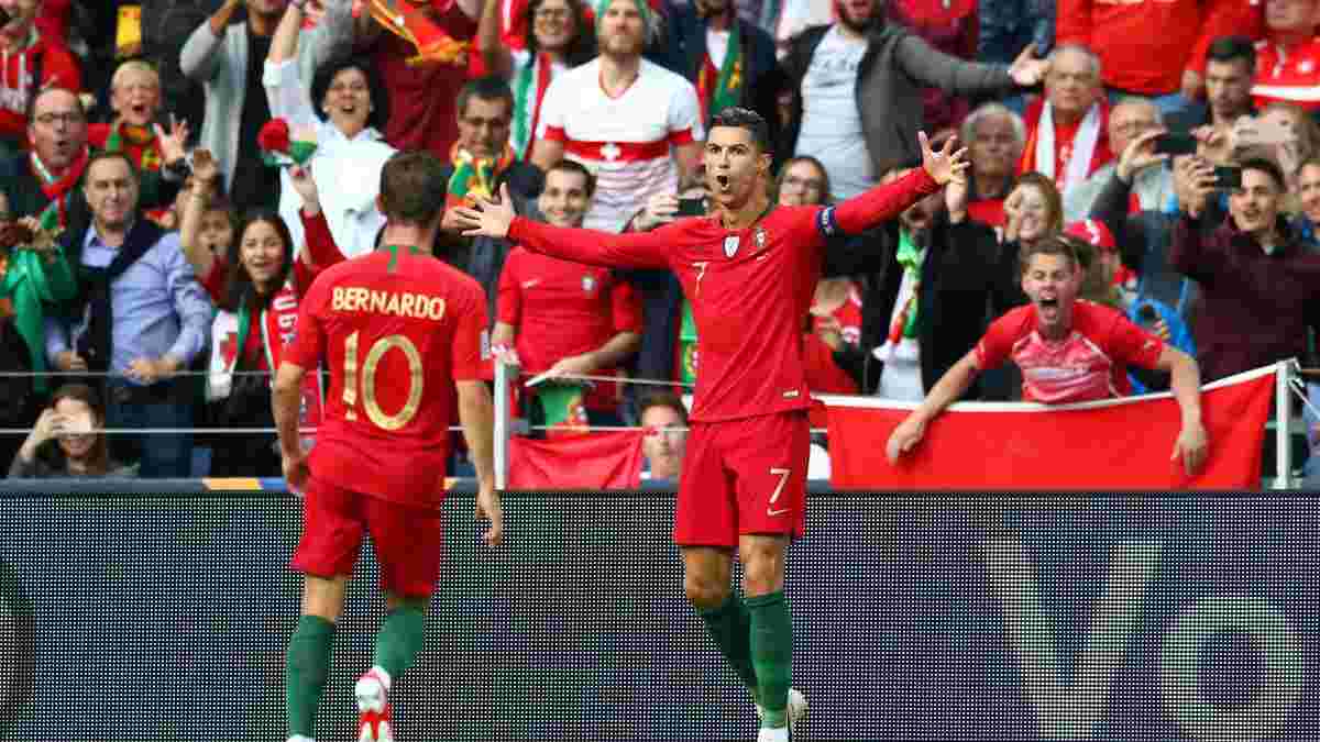 Португалія – Швейцарія: величний хет-трик Роналду, банальність Петковіча та провальний дебют Жоао Феліша