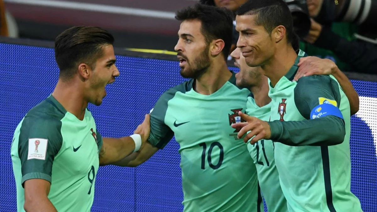 Андре Сілва, Бернарду Сілва, Седрік Соареш та Кріштіану Роналду / УЄФА