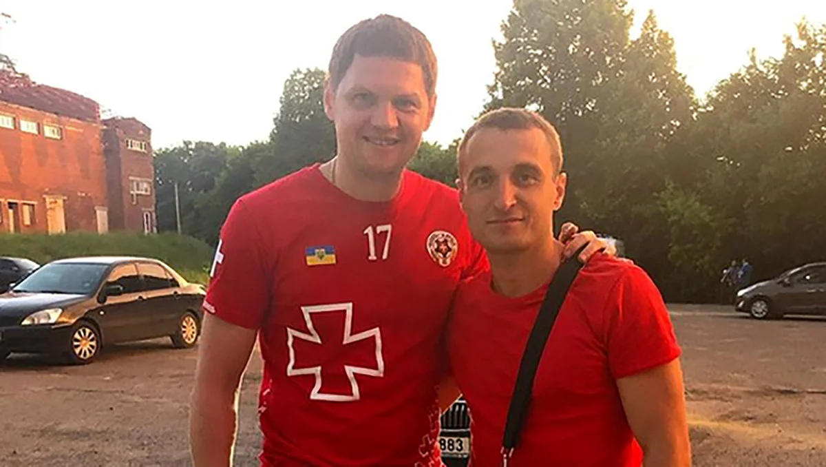 Тарас Михалик з Михайлом Кополовцем / соцмережі