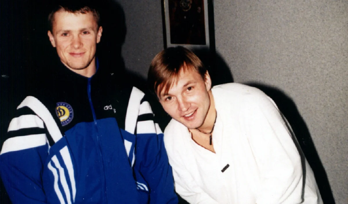 Сергій Ребров і Юрій Калітвінцев