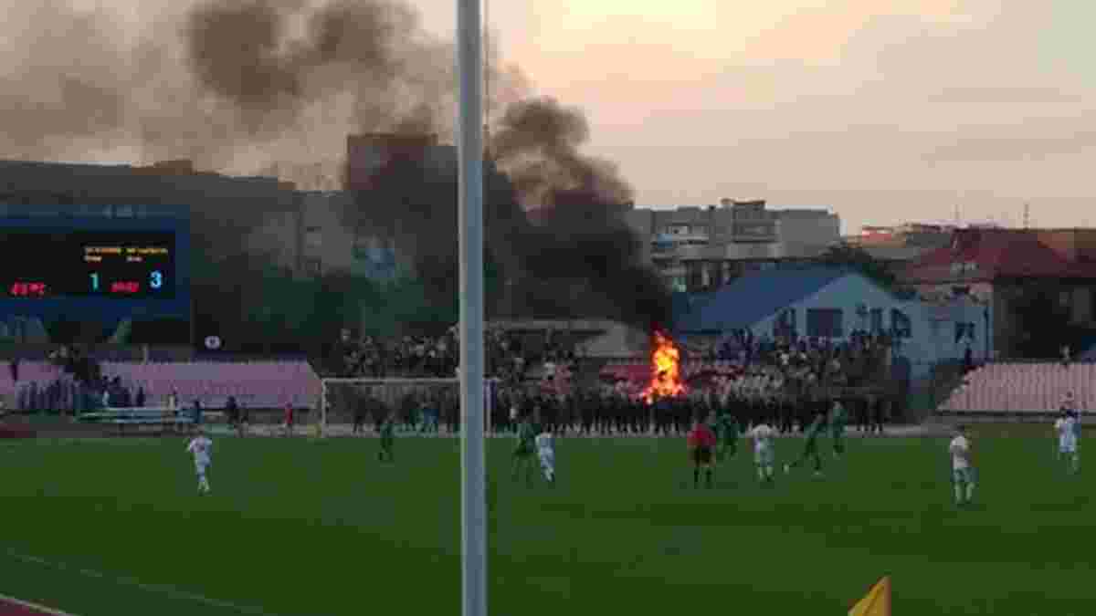 Волынь – Карпаты: полиция возбудила уголовное дело насчет погрома во время матча в Луцке