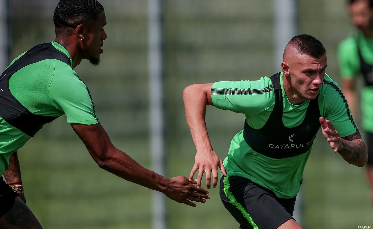 Олександр Зубков (праворуч) / Ференцварош