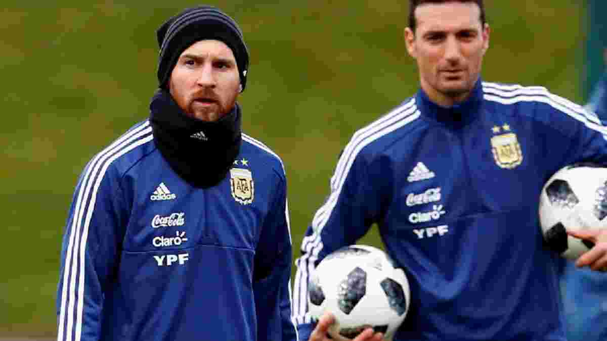 Тренер сборной Аргентины Скалони отметил важность Месси для команды