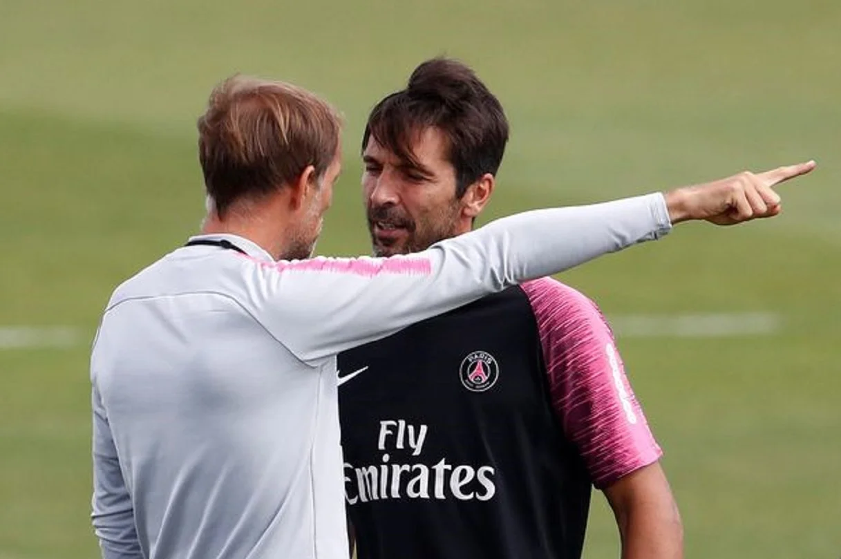 Томас Тухель і Джанлуїджі Буффон / Reuters