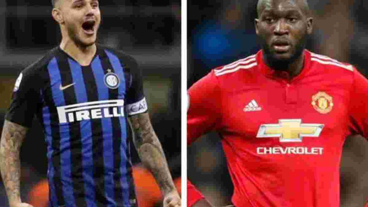 Манчестер Юнайтед не хочет менять Лукаку на Икарди – англичане предложили Интеру свой вариант соглашения