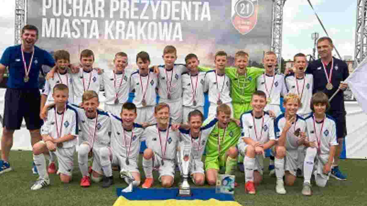 Детская команда Динамо одержала победу на международном турнире в Польше – на пути к триумфу был обыгран МЮ