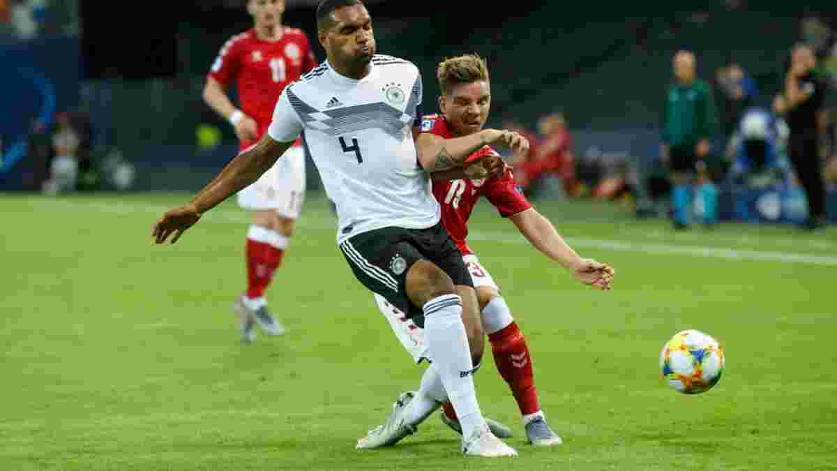 Євро-2019 U-21: Німеччина впевнено перемогла Данію з Дуелундом, Австрія розібралась із Сербією