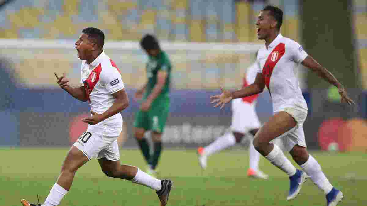 Копа Амеріка-2019: Збірна Перу впевнено обіграла Болівію і наблизилась до виходу у плей-офф