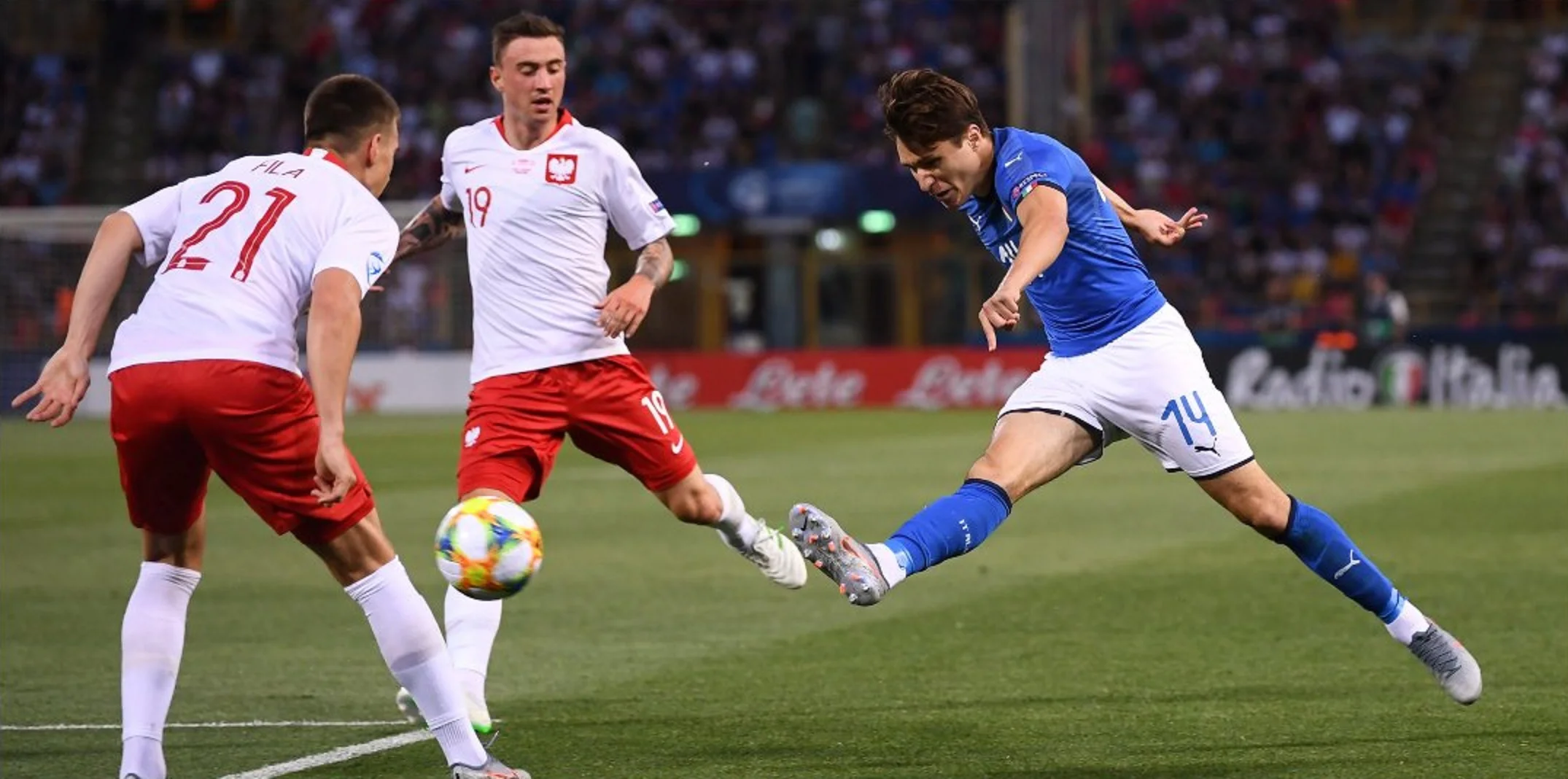 Італія – Польща / Фото UEFA